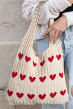 Load image into Gallery viewer, Flower Knitted Large Single Shoulder Bag
