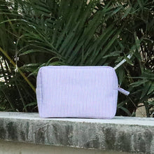 Load image into Gallery viewer, RTS-25Pcs Seersucker Cosmetic Bag
