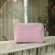 Load image into Gallery viewer, RTS-25Pcs Seersucker Cosmetic Bag
