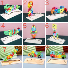 Load image into Gallery viewer, Animal Cartoon Three-Dimensional Puzzle Toy
