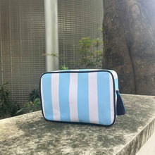 Load image into Gallery viewer, Striped Cosmetic Bag
