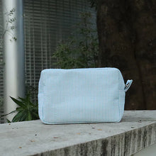 Load image into Gallery viewer, RTS-25Pcs Seersucker Cosmetic Bag
