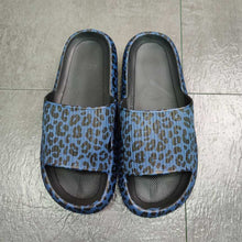 Load image into Gallery viewer, Adult and Kid Leopard Thick Sole Slippers
