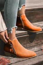 Load image into Gallery viewer, Side Zip Ankle Boots
