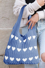 Load image into Gallery viewer, Flower Knitted Large Single Shoulder Bag
