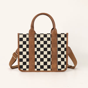 Checkered Tote