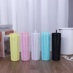 Diamond Straw Tumbler(moq：2）