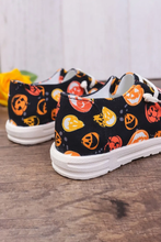 Load image into Gallery viewer, Halloween Pumpkin Print Loafers
