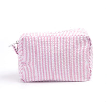 Load image into Gallery viewer, RTS-25Pcs Seersucker Cosmetic Bag
