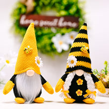 Load image into Gallery viewer, Cute Bee and Flower Decor Faceless Gnome
