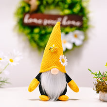 Load image into Gallery viewer, Cute Bee and Flower Decor Faceless Gnome
