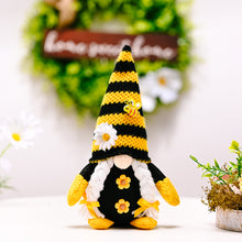 Load image into Gallery viewer, Cute Bee and Flower Decor Faceless Gnome
