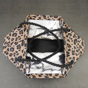 Leopard Outdoor&Indoor Foldable Bag