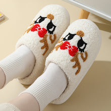 Load image into Gallery viewer, Christmas Elk Cutton Slippers
