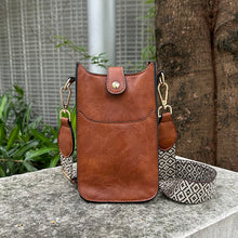 Load image into Gallery viewer, Preorder-Geometric Strap PU Leather Crossbody Bag
