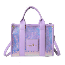 Load image into Gallery viewer, Pop Simple Sequin Tote
