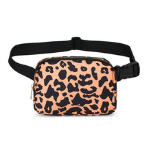 Load image into Gallery viewer, Unisex Leopard Running Sports Waist Bag
