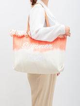 Load image into Gallery viewer, Summer Vibes Canvas Tote Bag
