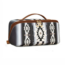 Load image into Gallery viewer, Aztec Print Cosmetic Case
