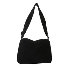 Load image into Gallery viewer, Wide Belt Square Corduroy Shoulder Bag
