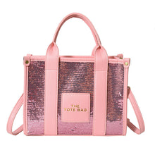 Load image into Gallery viewer, Pop Simple Sequin Tote
