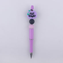 Load image into Gallery viewer, Halloween Pumpkin Spider Silicone Beaded Pen(MOQ:3)
