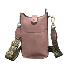 Load image into Gallery viewer, Preorder-Geometric Strap PU Leather Crossbody Bag
