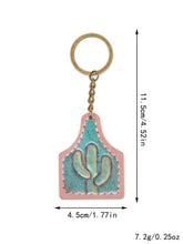 Load image into Gallery viewer, Western Farm Style Wooden Keychain
