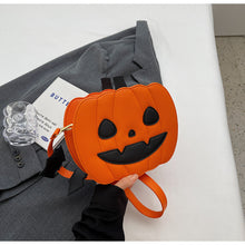 Load image into Gallery viewer, Funny Pumpkin Bag Chain Diagonal Bag
