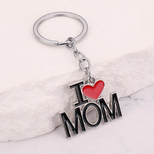 Load image into Gallery viewer, Mother&#39;s Day MOM PAPA Love Letter Keychain
