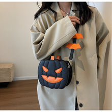 Load image into Gallery viewer, Funny Pumpkin Bag Chain Diagonal Bag
