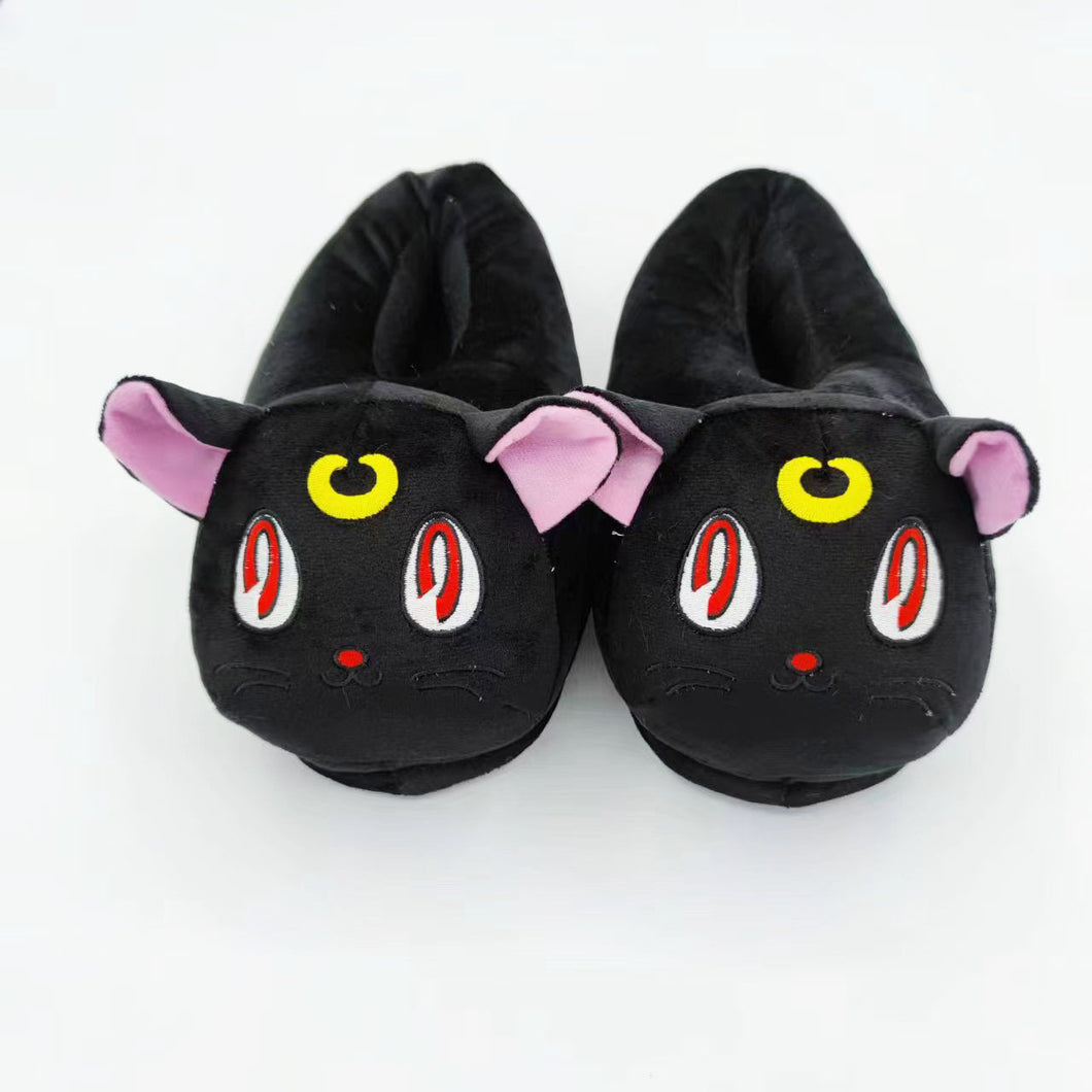 Cute Cat House Slippers