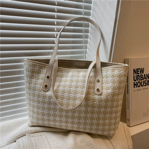 Checkered Tote