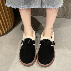 Warm Thick-Soled Cotton Shoes