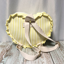 Load image into Gallery viewer, Striped Heart-Shaped Storage Backpack
