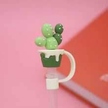 Load image into Gallery viewer, Cartoon Silicone Straw Cover(moq:3)
