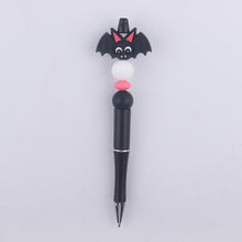 Load image into Gallery viewer, Halloween Pumpkin Spider Silicone Beaded Pen(MOQ:3)
