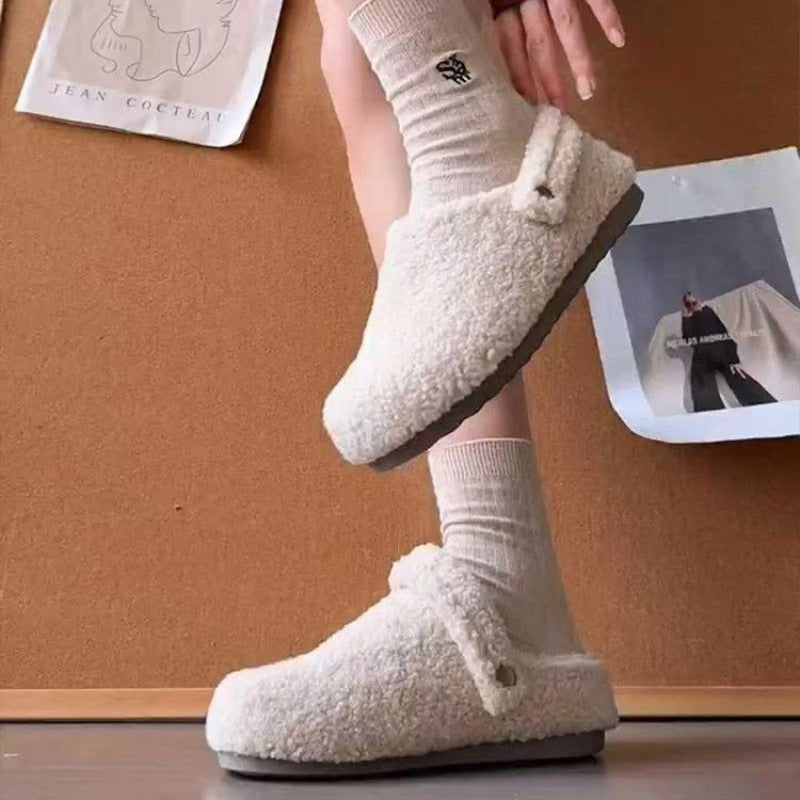 Warm Furry Cotton Shoes