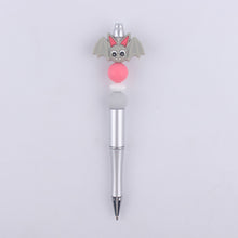 Load image into Gallery viewer, Halloween Pumpkin Spider Silicone Beaded Pen(MOQ:3)
