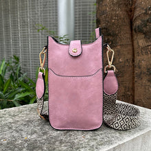 Load image into Gallery viewer, Preorder-Geometric Strap PU Leather Crossbody Bag
