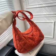 Load image into Gallery viewer, Rhombus Down Dumpling Messenger Bag
