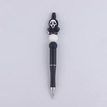 Load image into Gallery viewer, Halloween Pumpkin Spider Silicone Beaded Pen(MOQ:3)
