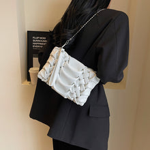 Load image into Gallery viewer, Woven Textured Fashion Leather Shoulder Bag
