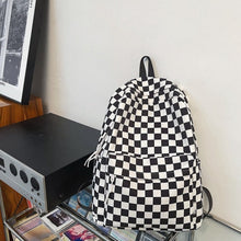 Load image into Gallery viewer, Plaid Backpack
