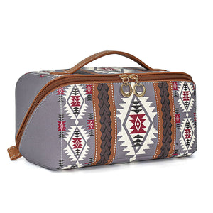 Aztec Print Cosmetic Case