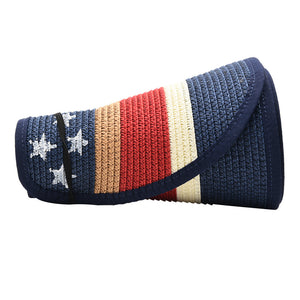 Stars Stripes Straw Hat