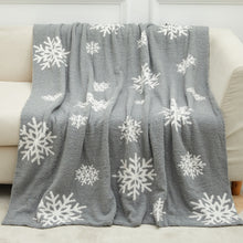 Load image into Gallery viewer, Chrismas Theme Half-Fleece Blanket
