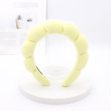 Load image into Gallery viewer, Terry Cloth Sponge Twist Headband
