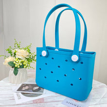 Load image into Gallery viewer, Solid Color EVA Beach Tote
