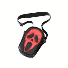 Load image into Gallery viewer, Wacky Ghost Skull Crossbody Bag
